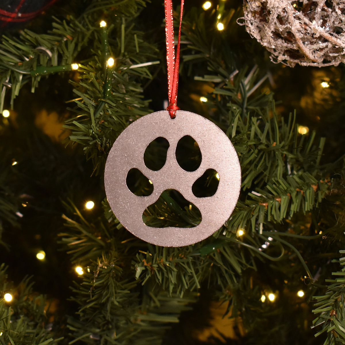 Paw Print metal ornament – Burke Metal Work